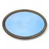 Oval Mirror / plaster / wood / 1930s / facet cut