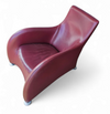 Montis / Gerard van den Berg / 1990s /
Bordeaux red leather