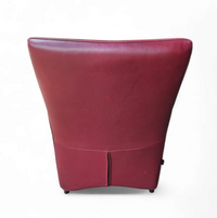 Montis / Gerard van den Berg / 1990s /
Bordeaux red leather