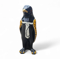 Large resin penguin by Michael Peetermans / Belgium 2014 /
Signed by artist / unique piece