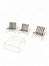 Kho Liang Ie 024 set lounge chairs / coffee table /Artifort 1962
