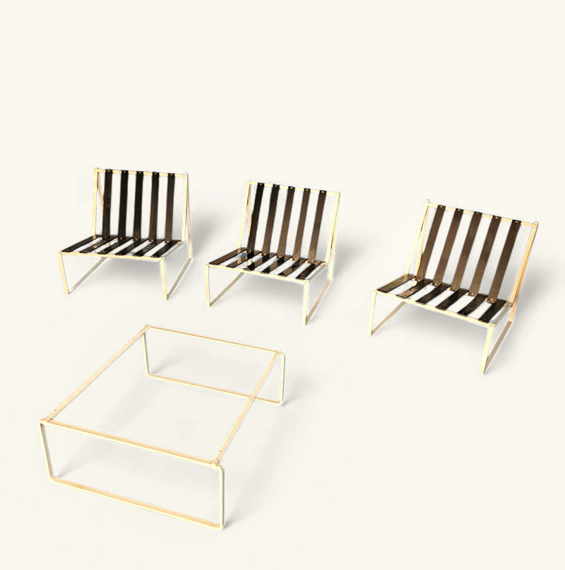 Kho Liang Ie 024 set lounge chairs / coffee table /Artifort 1962