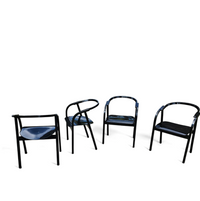 4 x  chair 'Otto' for Ibis / by Werther Toffoloni / A Compasso d'Oro was awarded in 1981