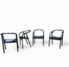 4 x  chair 'Otto' for Ibis / by Werther Toffoloni / A Compasso d'Oro was awarded in 1981