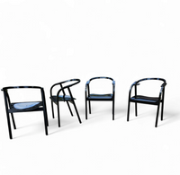 4 x  chair 'Otto' for Ibis / by Werther Toffoloni / A Compasso d'Oro was awarded in 1981