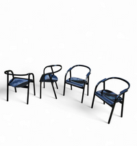 4 x  chair 'Otto' for Ibis / by Werther Toffoloni / A Compasso d'Oro was awarded in 1981