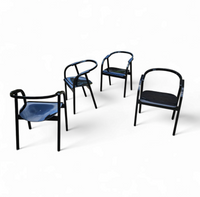 4 x  chair 'Otto' for Ibis / by Werther Toffoloni / A Compasso d'Oro was awarded in 1981