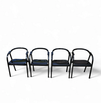 4 x  chair 'Otto' for Ibis / by Werther Toffoloni / A Compasso d'Oro was awarded in 1981