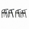 4 x  chair 'Otto' for Ibis / by Werther Toffoloni / A Compasso d'Oro was awarded in 1981