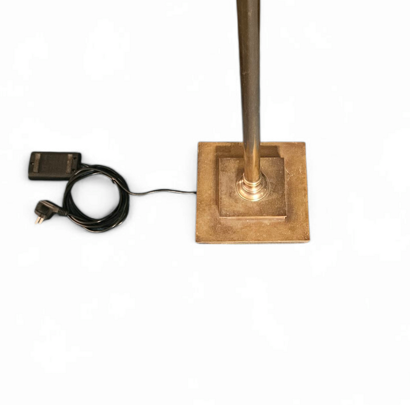 Large / brass floor lamp / 1970s / height 220 cm /