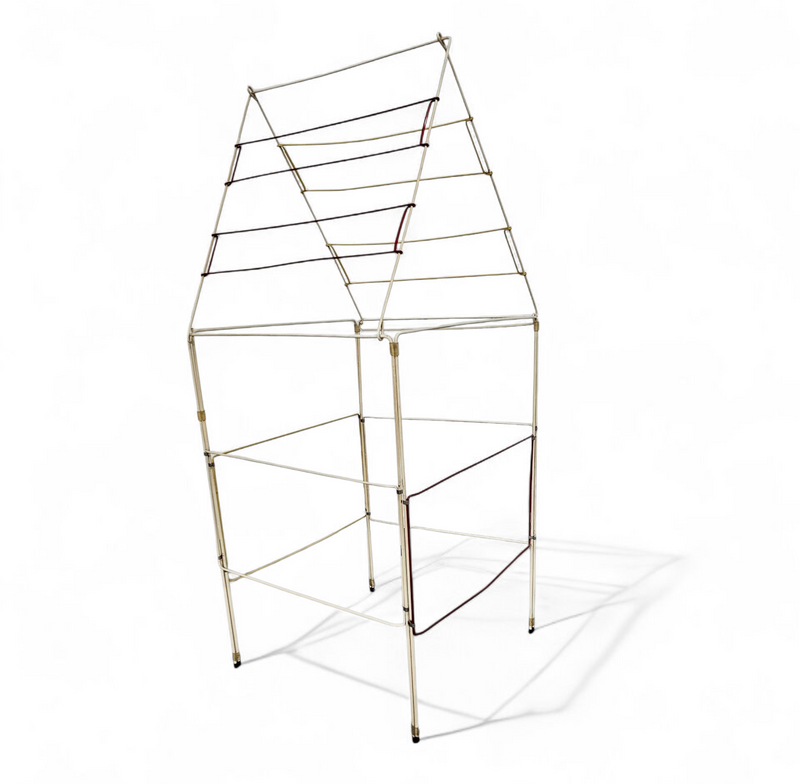 Rare foldable drying rack by Tomado / 1960s / height 146 cm /