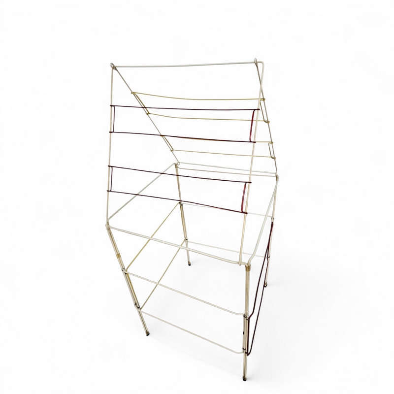 Rare foldable drying rack by Tomado / 1960s / height 146 cm /
