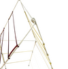 Rare foldable drying rack by Tomado / 1960s / height 146 cm /
