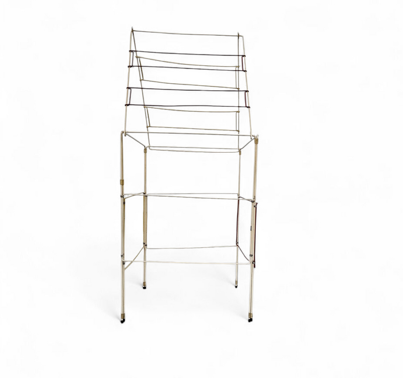 Rare foldable drying rack by Tomado / 1960s / height 146 cm /