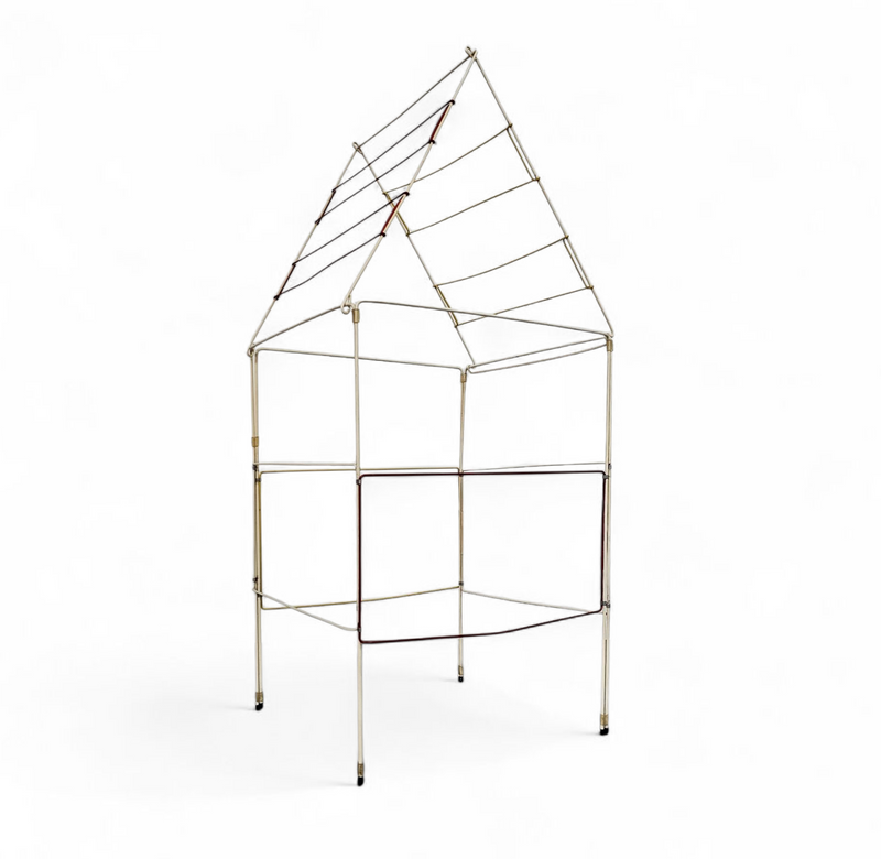 Rare foldable drying rack by Tomado / 1960s / height 146 cm /