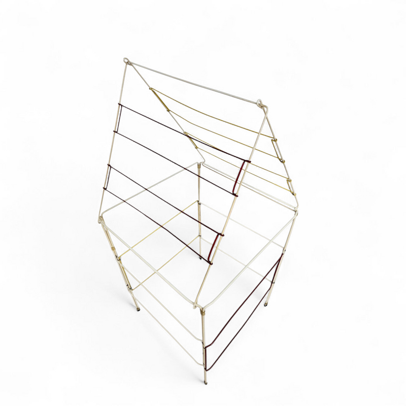 Rare foldable drying rack by Tomado / 1960s / height 146 cm /