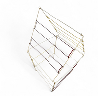 Rare foldable drying rack by Tomado / 1960s / height 146 cm /