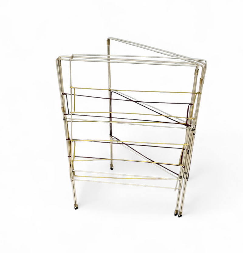Rare foldable drying rack by Tomado / 1960s / height 146 cm /