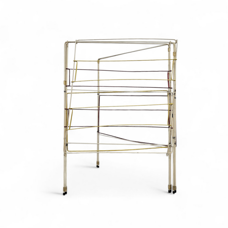 Rare foldable drying rack by Tomado / 1960s / height 146 cm /