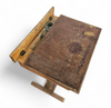 Matching school chair and table / both adjustable by
Grythyttan / first half of the 20th century