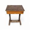 Matching school chair and table / both adjustable by
Grythyttan / first half of the 20th century