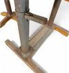 Matching school chair and table / both adjustable by
Grythyttan / first half of the 20th century