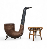 XL Zinc Pipe / 1973 / height 105 cm