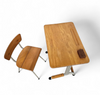 Rare school desk set / tapering legs / 1960s