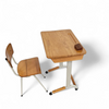 Rare school desk set / tapering legs / 1960s