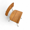 Rare school desk set / tapering legs / 1960s