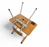 Rare school desk set / tapering legs / 1960s