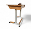 Rare school desk set / tapering legs / 1960s
