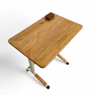Rare school desk set / tapering legs / 1960s