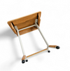 Rare school desk set / tapering legs / 1960s