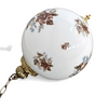 Hall lamps / Louis XV style / Belgium Glass/brass 1970