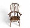 A large Yorkshire Broadarm Windsor armchair