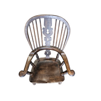 A large Yorkshire Broadarm Windsor armchair