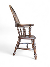 A large Yorkshire Broadarm Windsor armchair