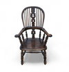 A large Yorkshire Broadarm Windsor armchair