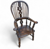 A large Yorkshire Broadarm Windsor armchair