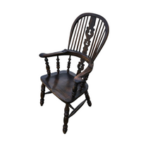 A large Yorkshire Broadarm Windsor armchair