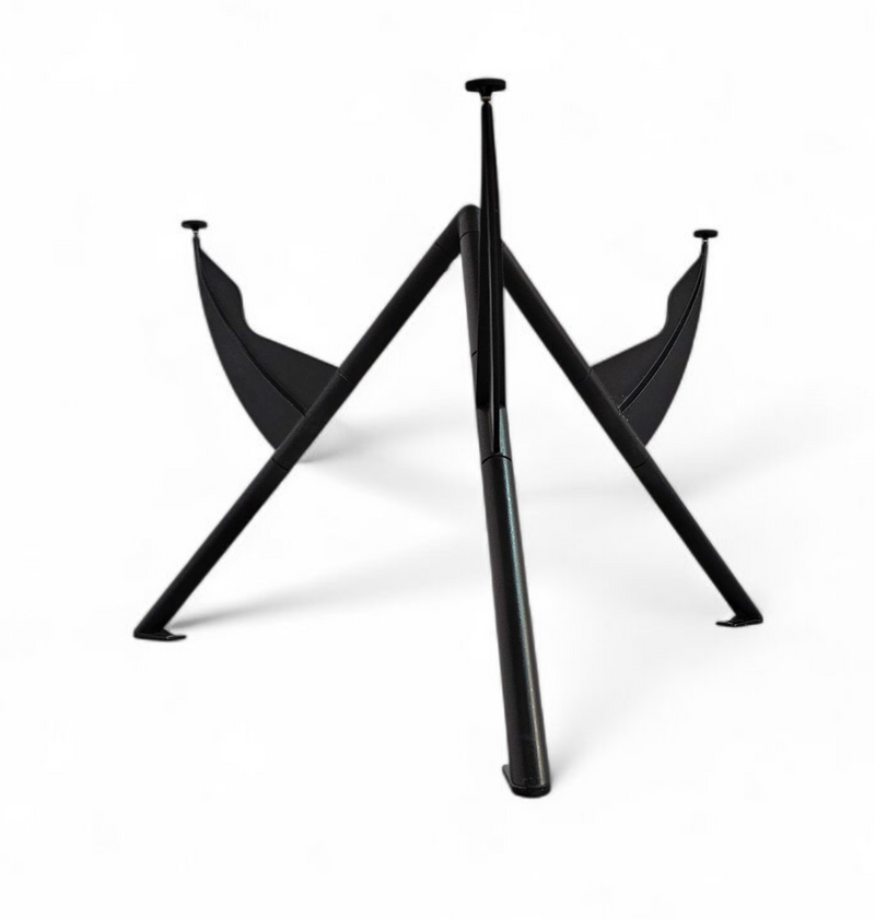 Philippe Starck / 1984 for François Mitterrand’s private office / President M / black dining table frame / Baleri