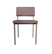 6 x No. 33 dining chair by Gijs van der Sluis for Van der Sluis Stalen Meubelen, 1960s