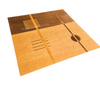 Italian design coffee table by Frateli Moscatteli Como / wood inlay