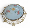 Large floral ceiling lamp 1950s