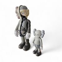 OG KAWS 2006 / Extremely rare Medicon Dissected Companion (Grey) / 35 cm