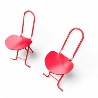 Folding Chairs by Gastone Rinaldi for Thema / 1970s / Set of 2