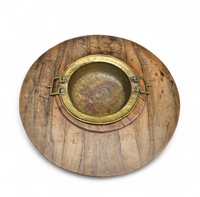 Spanish brazier / coffee table 19th Century / chestnut wood
