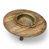 Spanish brazier / coffee table 19th Century / chestnut wood
