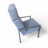 Gijs van der Sluis / high back arm chair / light grey